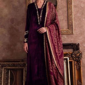 Luxury Pret – Diff Embroidered Dress (Copy)